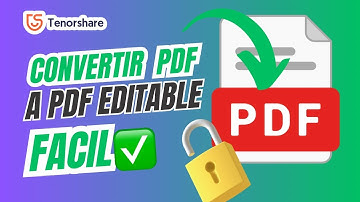 Cómo Convertir PDF a PDF EDITABLE | 3 Formas Fáciles para 2026 | PDF con OCR