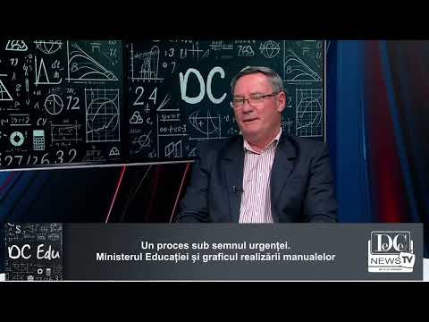 Vor avea elevii manuale noi în septembrie 2026? Polixeniu Anghel, invitat la DC Edu