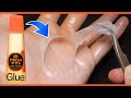 【癖になる最高の快感】乾いた液体ノリを剥がしていくだけの動画 ～再編集ver～【ASMR Peeling off the dried liquid glue on my hands】