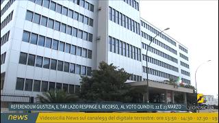 Referendum Giustizia, il TAR Lazio respinge il ricorso, al voto quindi il 22 e 23 Marzo