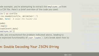 Famous Resolving the json.loads() Issue: Decoding Double-Encoded JSON in Python Wealth