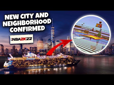 NBA 2K22 PARK & GAMEPLAY REVEALED!! THE CITY RETURNS + CRUISE SHIP PARK  FEATURE INTRODUCED 