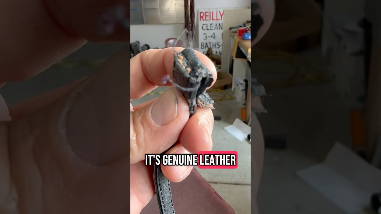 Genuine leather = 💩