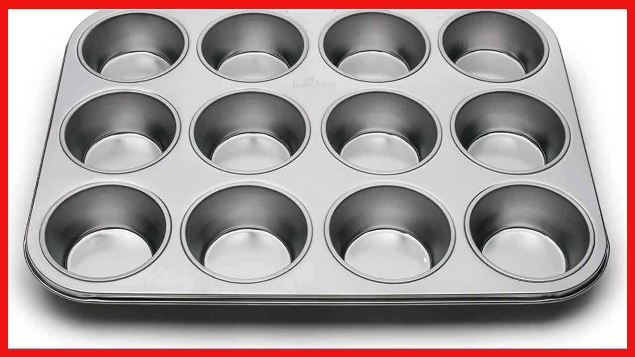 Discover the Durable Stainless Steel Muffin Pan for Perfect Baking Every Time
