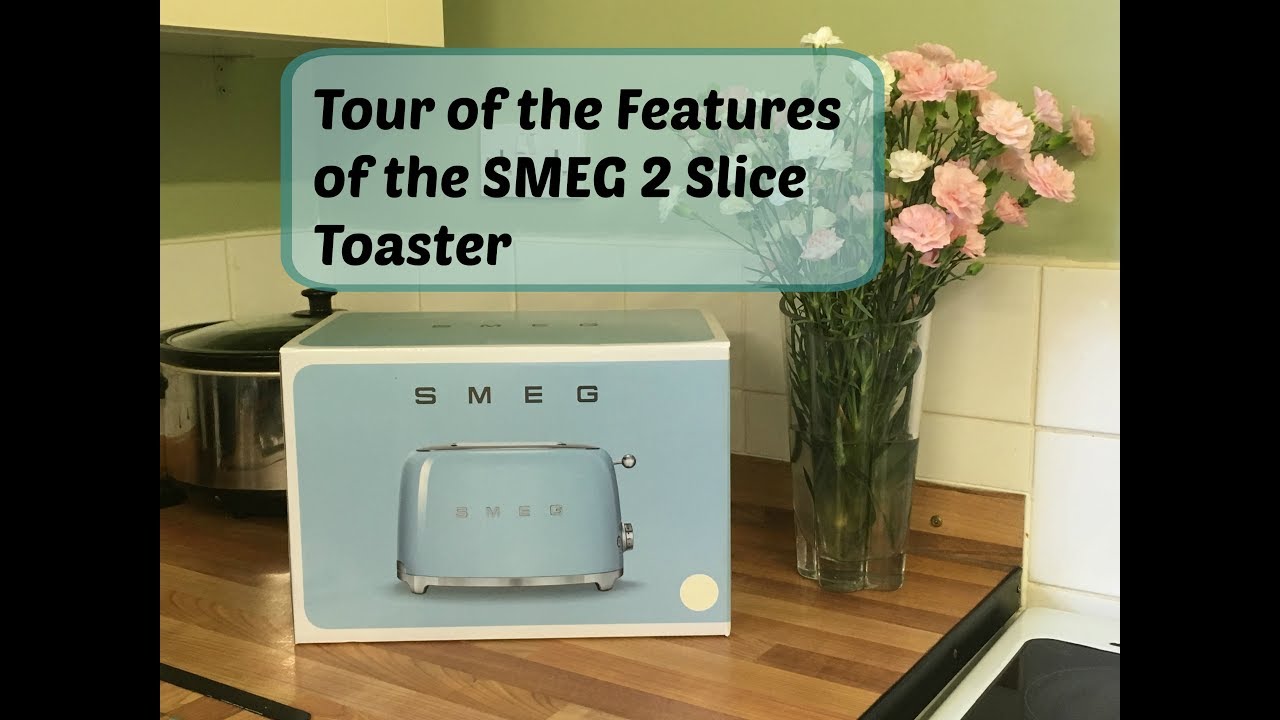 Smeg 50s Retro Line Cream 4x4 Slot Toaster