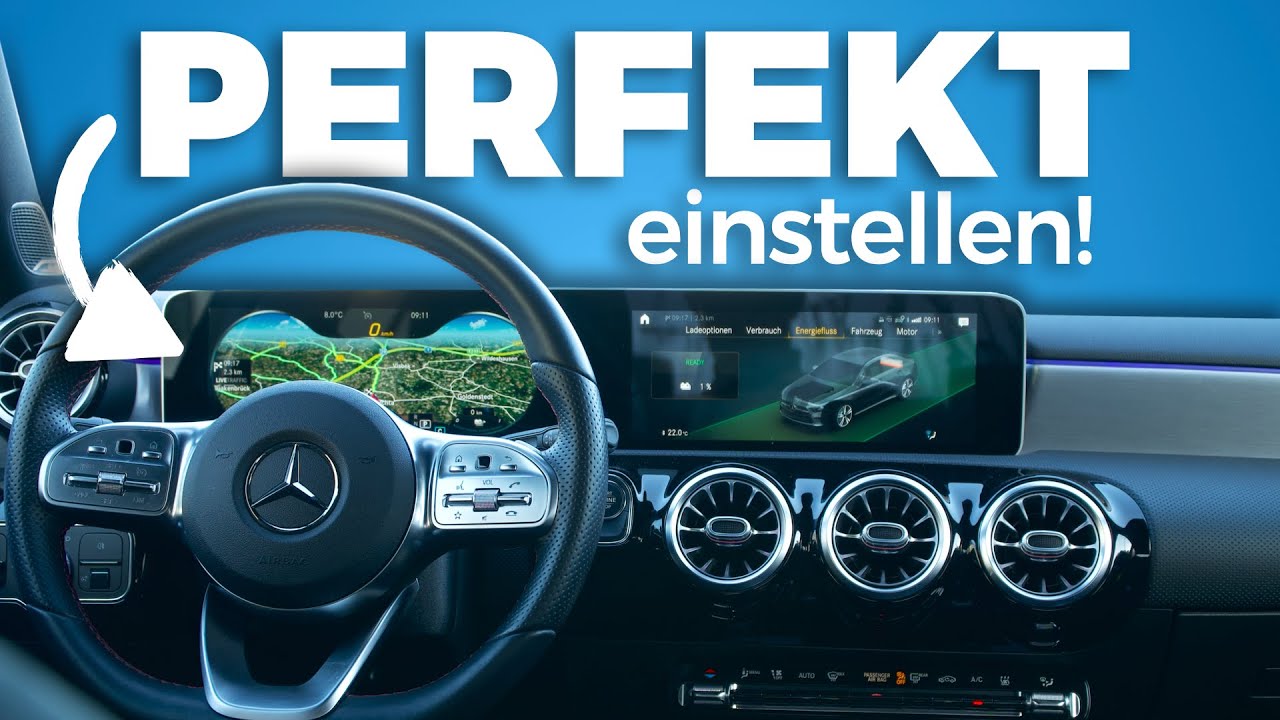 Elektronische Armaturenbrett-Uhr Für Mercedes - Beleuchtet & Kompakt