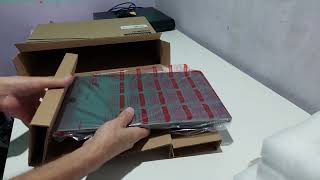 unboxing do notebook Lenovo ideapad 3