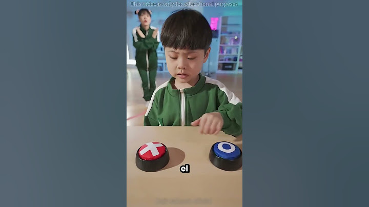 The Boy Became a Squid Game Worker 😱