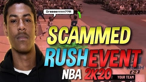 TEEJAYX6 PLAYED 2K20 RUSH EVENT AND THIS HAPPENED 😱