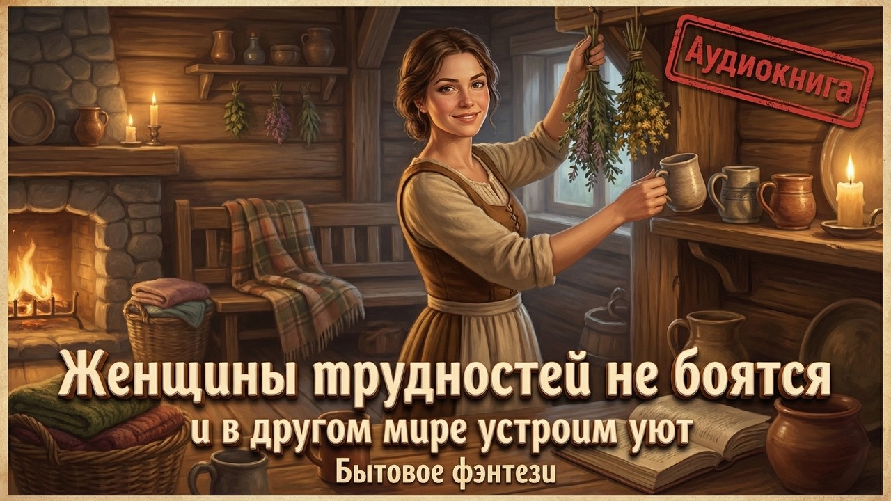 АУДИОКНИГА - ЖЕНЩИНЫ ТРУДНОСТЕЙ НЕ БОЯТСЯ \ БЫТОВОЕ ФЭНТЕЗИ