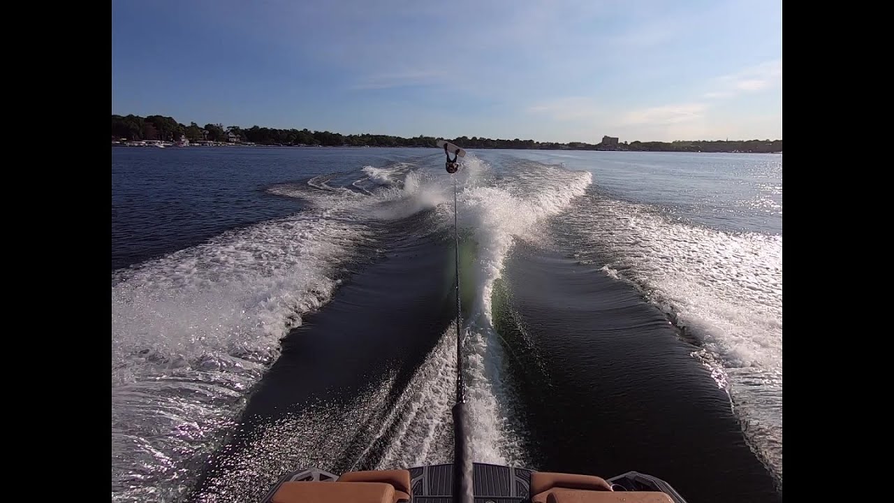 Wakeboard first back roll YouTube