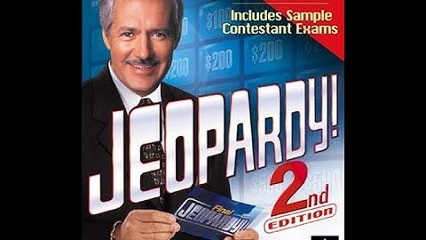 Jeopardy! 2nd Edition (PC) - Game Play