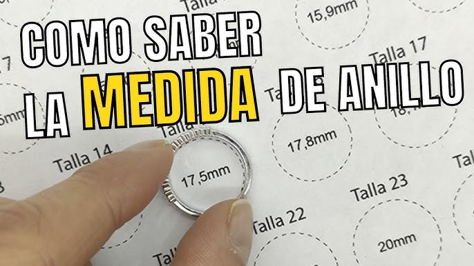 Como saber la talla de mis dedos – La Joyeria de Chile