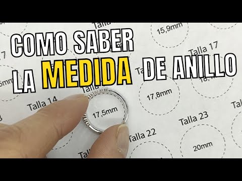 ▷ ¿Cómo calcular la talla de anillo? ¡Guía online fácil y rápida!