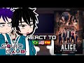 SQUID GAME S2 react to Alice in borleand gacha club react to//Round 6