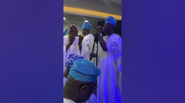 Wasiu Ayinde For Saidi Balogun at Hon. BOLANLE BADA’S 50Th birthday celebration