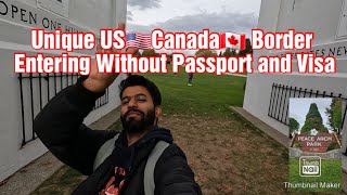 Peace Arch Park Tour | Unique USA Canada Border
