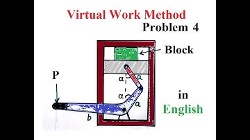 Virtual Work Method Lec 5 || (Problem 4)|Engineering Mechanics|First Year Students