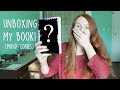 Unboxing my book! Like A Feather proof copies (KDP)