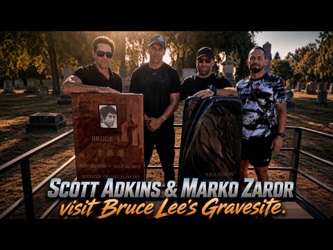Visiting Bruce Lee's Gravesite with Scott Adkins & Marko Zaror