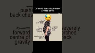 Dos and don'ts of arched back during pregnancy: Arogya physiotips #pregnancy