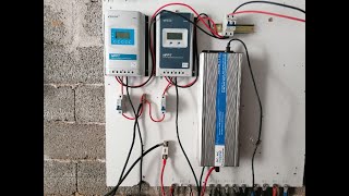 Ρυθμιστής φόρτισης, inverter, μπαταρίες  Σκέλος 2α: συνδέσεις