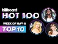 Billboard hot 100 top 10 countdown for may 11th 2024  billboard news
