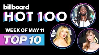 Billboard Hot 100 Top 10 Countdown for May 11th, 2024 | Billboard News