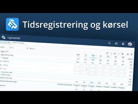 Video: Hvordan starter du tidsregistrering?