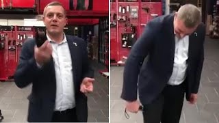 Il Consigliere Leghista Alex Galizzi Prova Il Dissuasore Elettrico Su Se Stesso Si Sente, Si...