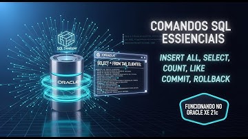 Comandos essenciais no SQL DEVELOPER - SELECT, INSERT ALL, LIKE, COUNT, COMMIT e ROLLBACK-NA prática