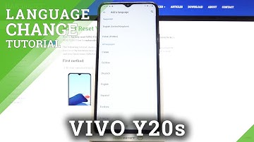 How to Change Language on VIVO Y20s – Set Device Language