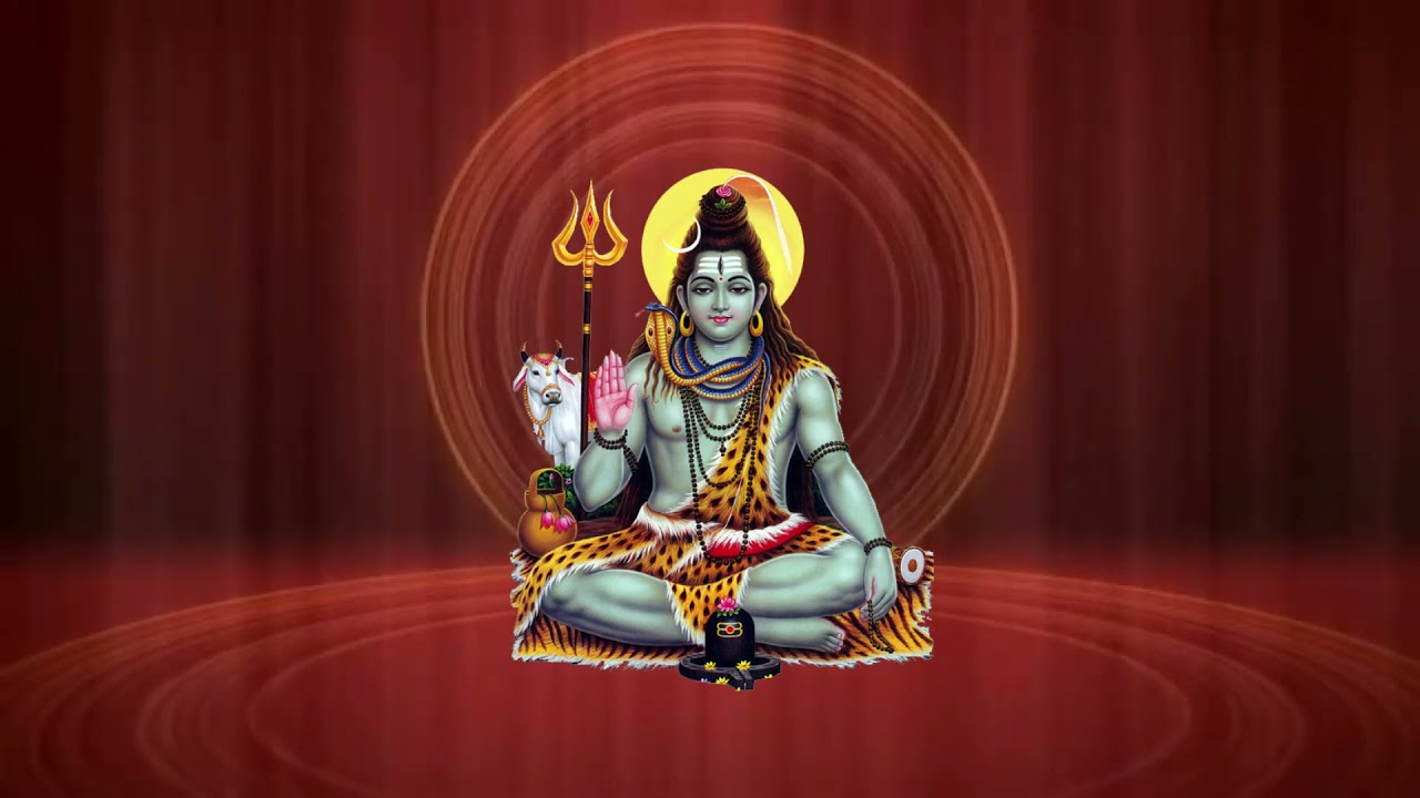 LORD SHIVA BACKGROUND VIDEO | No Copyright Video | Copyright FREE - YouTube