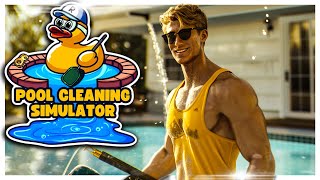 Cleaning Pools Has Never Been So Easy and INFURIATING // Pool Cleaning Simulator
