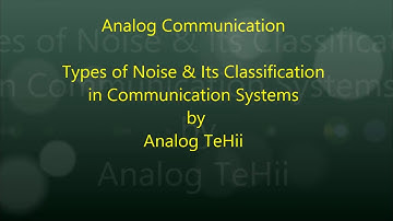 AC#1_02_1 Noise & its Classification