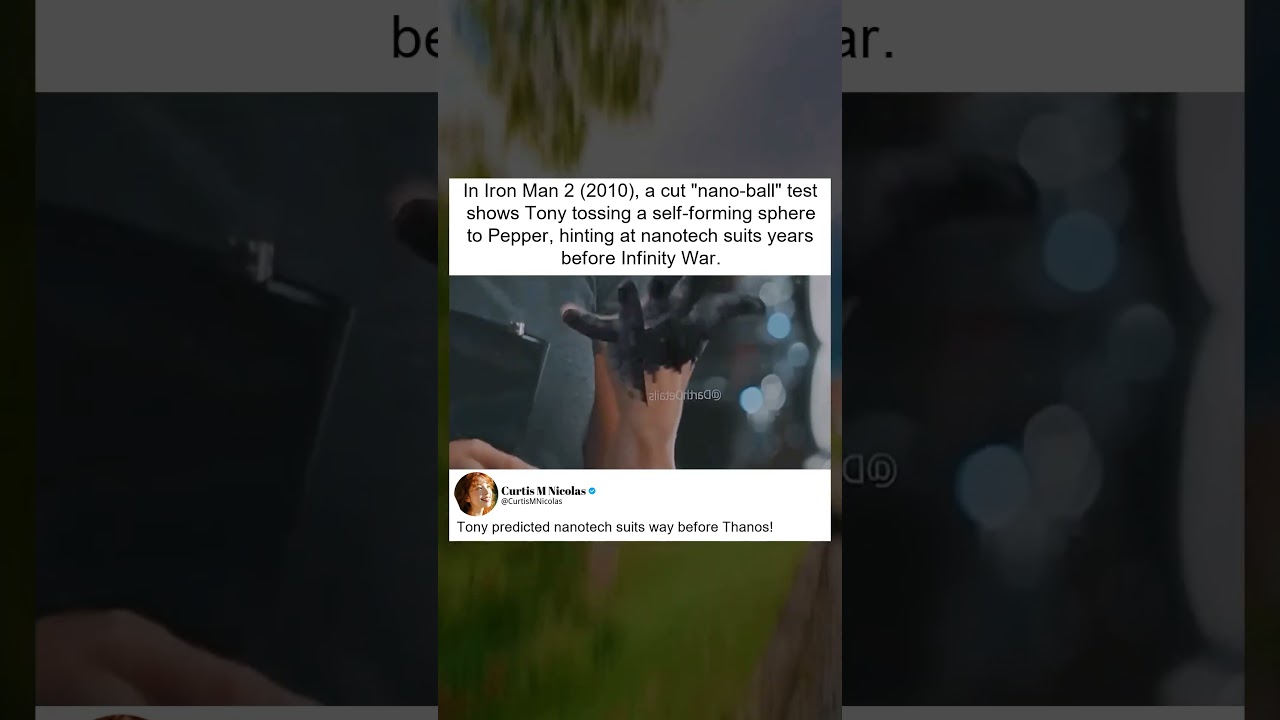 Iron Man 2's Nanotech Easter Egg
