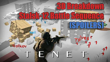 TENET || Stalsk-12 Battle Sequence || 3D Breakdown