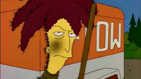 Sideshow bob stepping on rakes