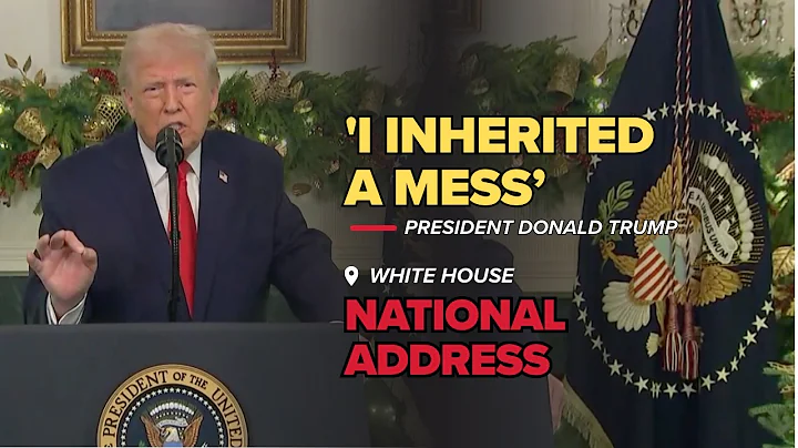 Trump: “We Just Needed a New President” in White House Address