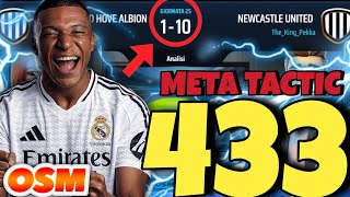 🏆OSM 2026 BEST 433 META Tactics! The NEW BEST Tactic OF OSM 2026! Online Soccer Manager 2026🔥