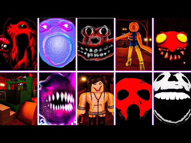 ALL 20 NEW Entity Super Hard Mode Jumpscares in Roblox Doors 