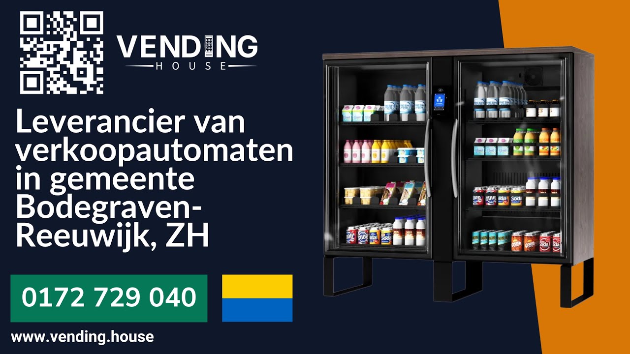 Vending House - Leverancier van verkoopautomaten in gemeente Bodegraven-Reeuwijk, Zuid-Holland