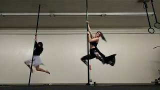 Lyrical pole dance choreo