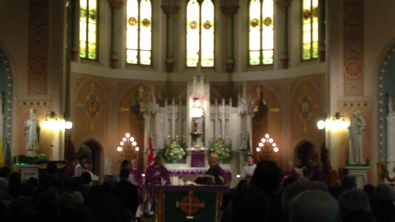 Mass for St. Patrick at St. Cecilia's Toronto March 1, 2015 - YouTube