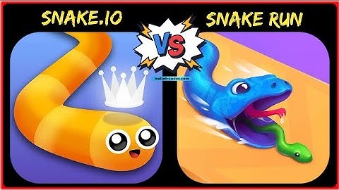 Snake.Io Vs Snake Run Race Game Comparison!
