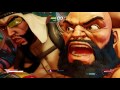تختيم شخصية زانغيف STREET FIGHTER V