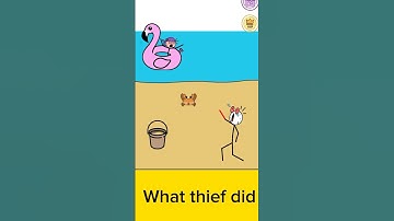 Thief  did bad things lll #gaming #braingame #thiefpuzzle #funny #thinking #shortsvideo