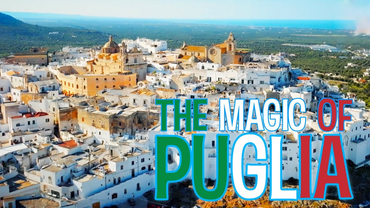 THE MAGIC OF PUGLIA, ITALY 🇮🇹⛱️🍷 with 4K ✈️ Drone
