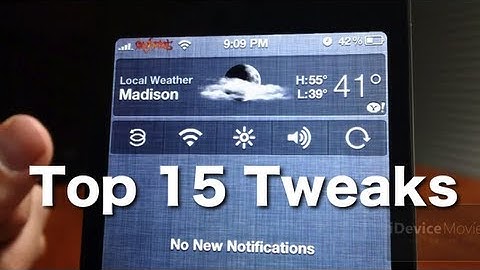 Top 15 Best iOS 5 Cydia Tweaks (March 2012) Cydia Apps, Tweaks & Mods For iPhone iPod And iPad
