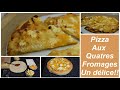 Pizza aux 4 fromages  recette de pizza maison simple et dlicieuse